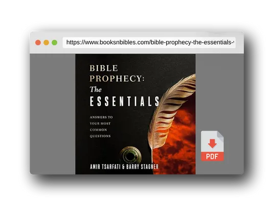 PDF Preview of the book Bible Prophecy: The Essentials: What We Need to Know about the Last Days