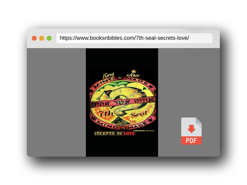 PDF Preview of the book 7th Seal: Secrets Of Love