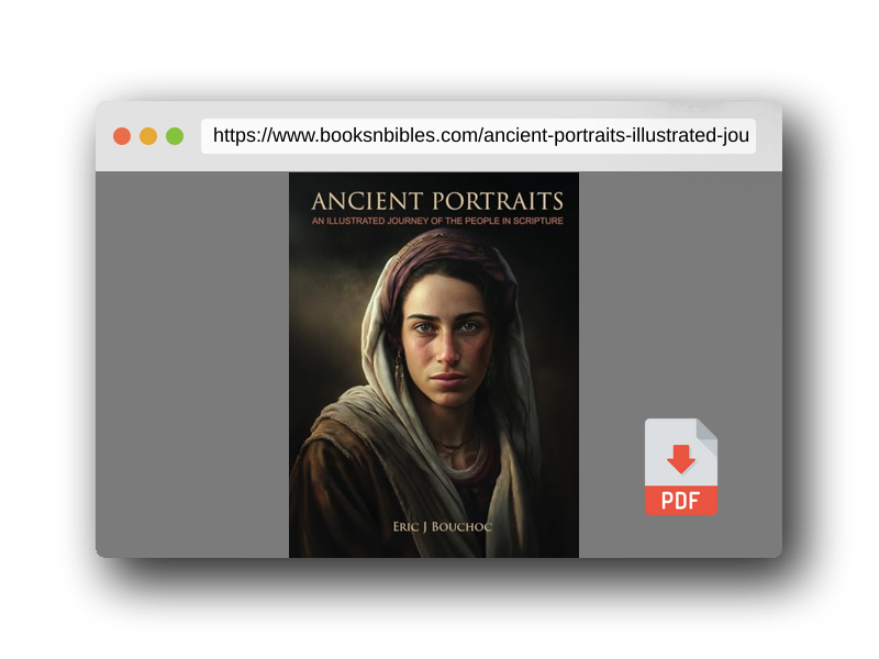 PDF Preview of the book Ancient Portraits: An Illustrated Journey of the People in Scripture