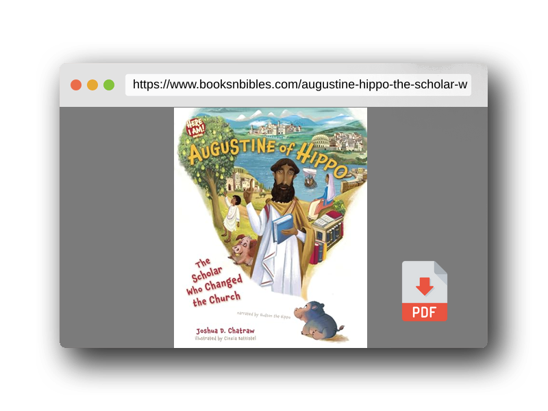 PDF Preview of the book Augustine of Hippo: The Scholar Who Changed the Church