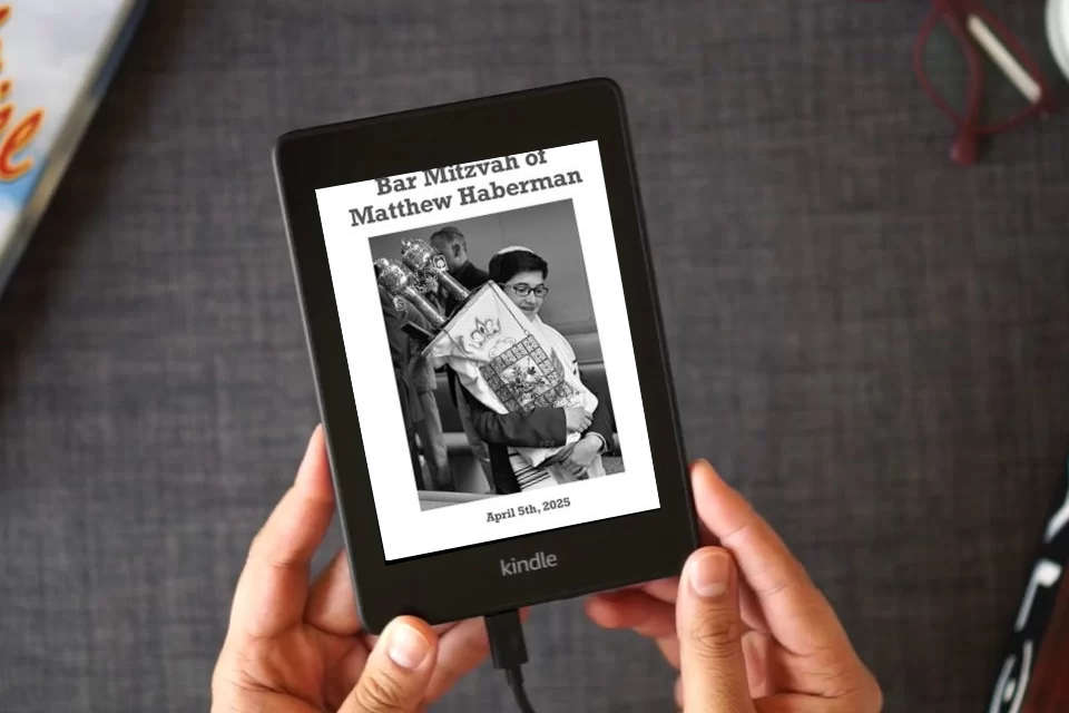 Read Online Bar Mitzvah of Matthew Haberman as a Kindle eBook