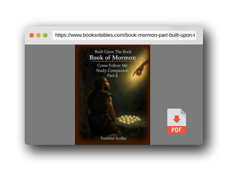 PDF Preview of the book Book of Mormon: Part 2 (Built Upon the Rock: Come Follow Me Study Companion)
