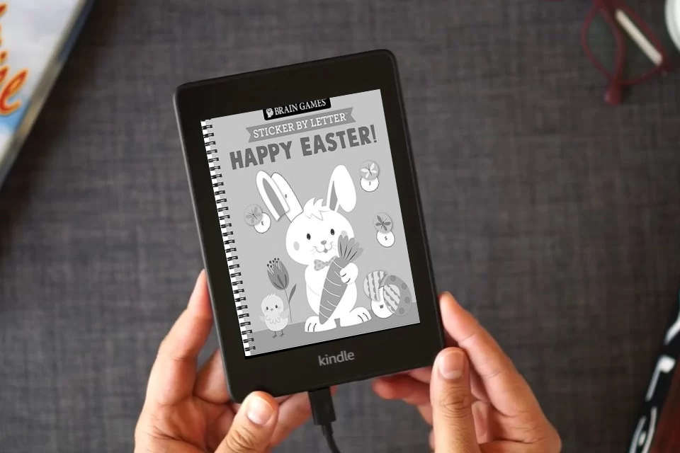 Read Online Brain Games - Sticker by Letter: Happy Easter! as a Kindle eBook