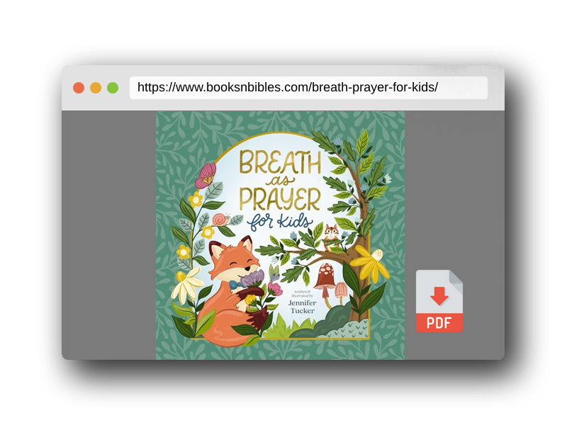 PDF Preview of the book Breath as Prayer for Kids