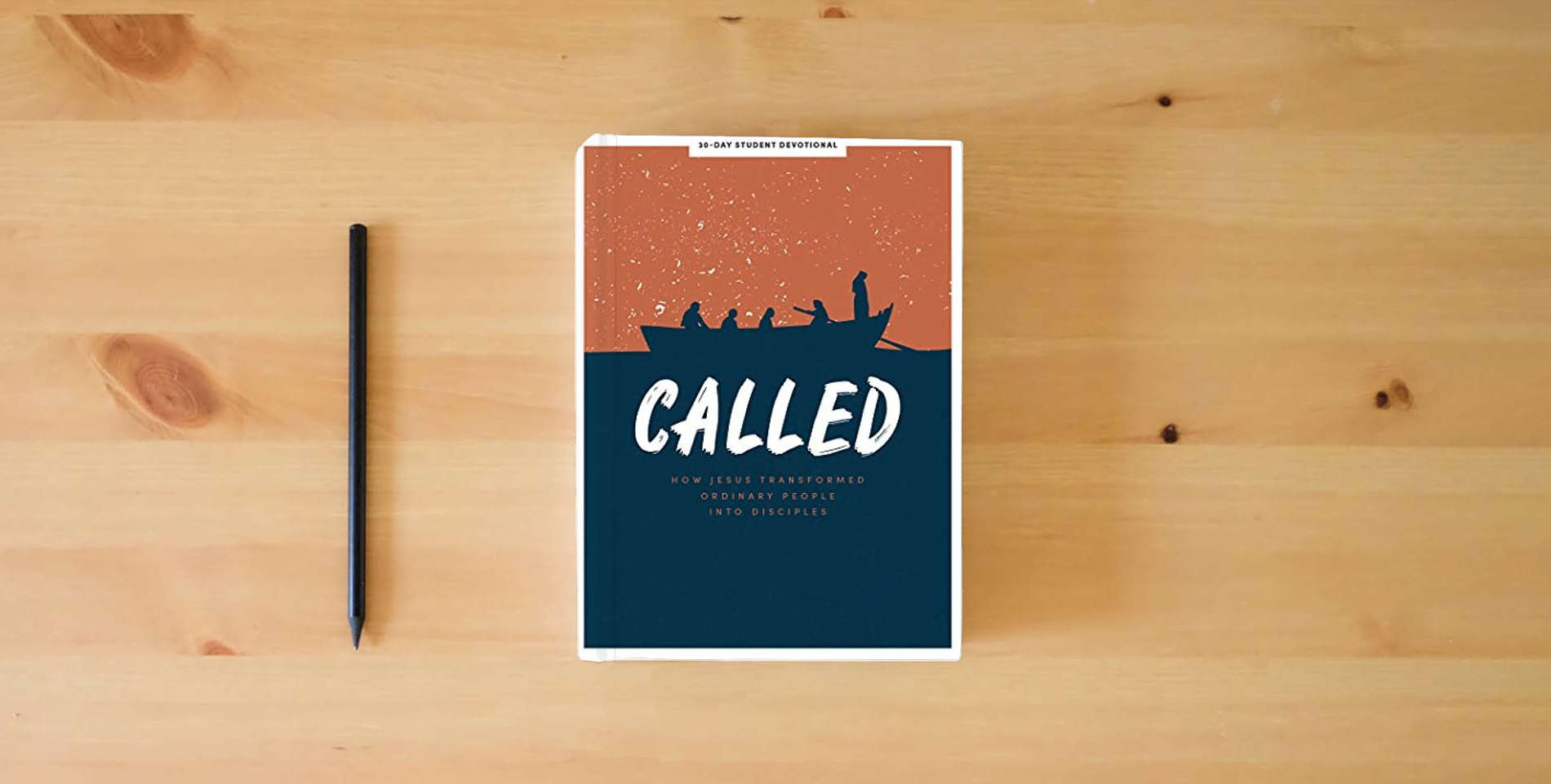 The book Called - Teen Devotional: How Jesus Transformed Ordinary People into Disciples (Pack of 10) (Volume 6) (Lifeway Students Devotions) is on the table