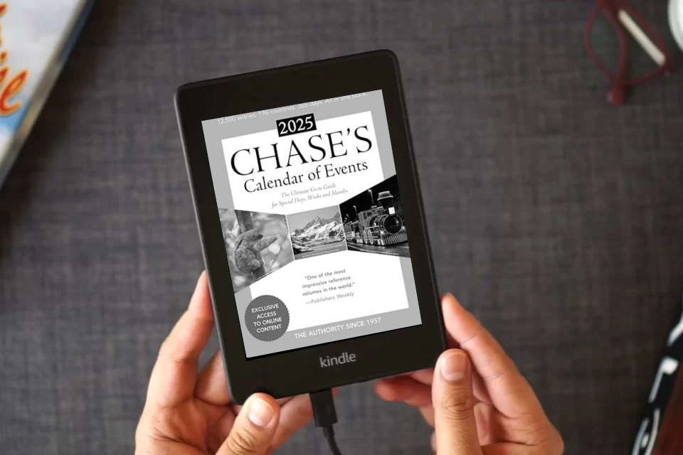 Read Online Chase's Calendar of Events 2025: The Ultimate Go-to Guide for Special Days, Weeks and Months as a Kindle eBook