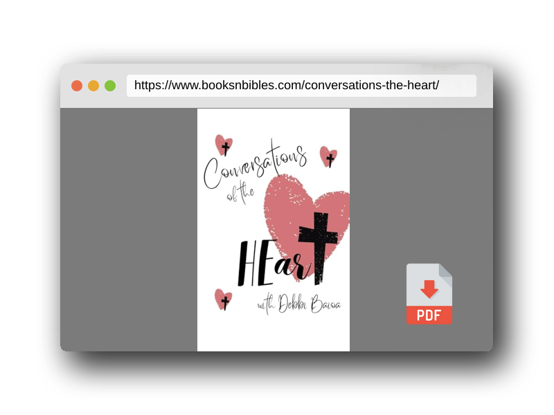 PDF Preview of the book Conversations of the HEart