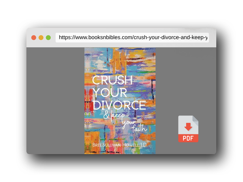 PDF Preview of the book Crush Your Divorce and Keep Your Faith
