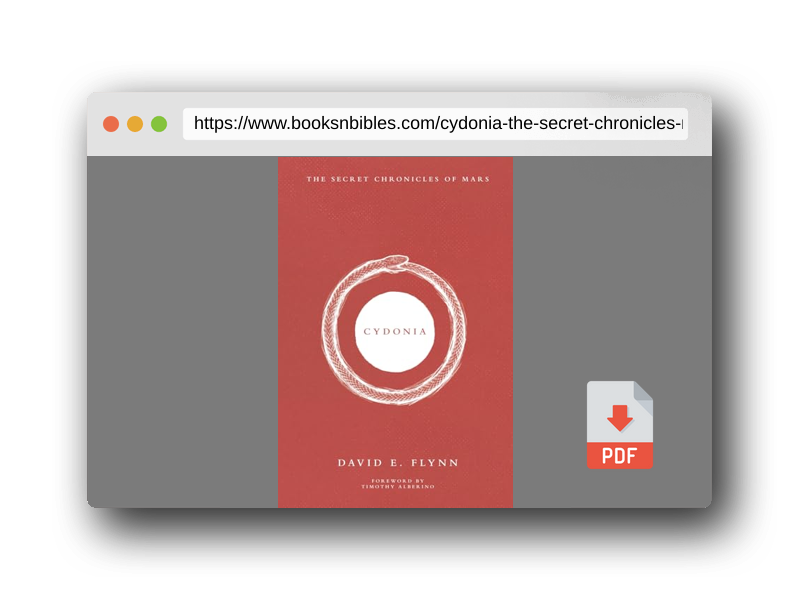 PDF Preview of the book Cydonia: The Secret Chronicles of Mars