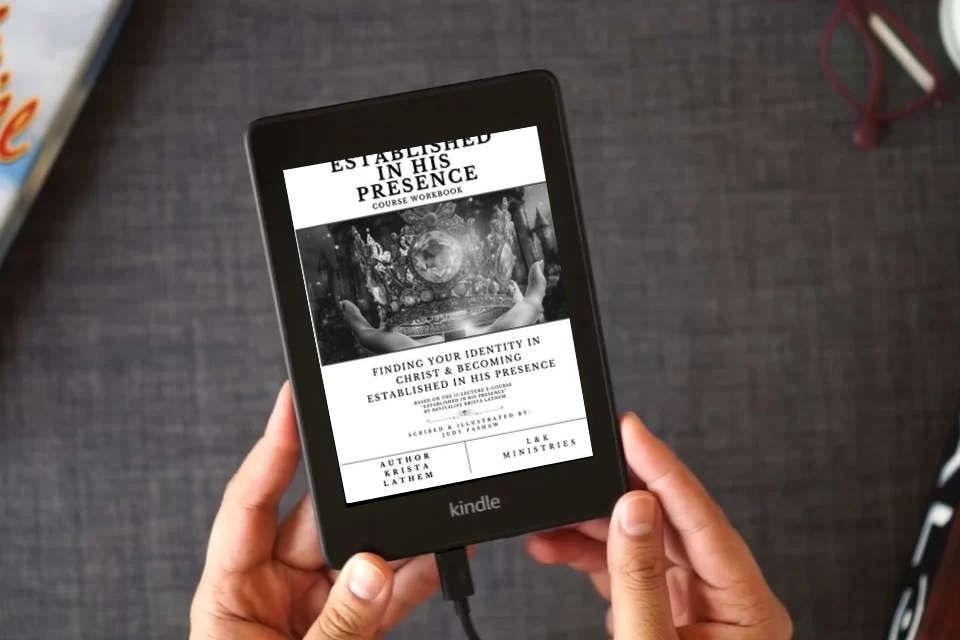 Read Online Established In His Presence: E-Course Workbook as a Kindle eBook