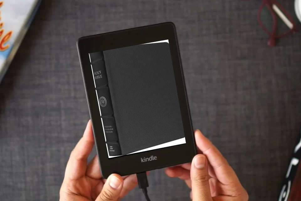 Read Online ESV Heirloom Bible, Gloria Dei: Single Column Edition (Calfskin, Mahogany) as a Kindle eBook