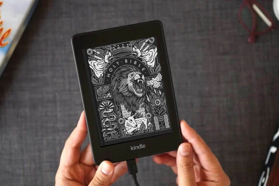 Read Online ESV Single Column Journaling Bible, Artist Series (Hardcover, Joshua Noom, The Lion and the Lamb) as a Kindle eBook