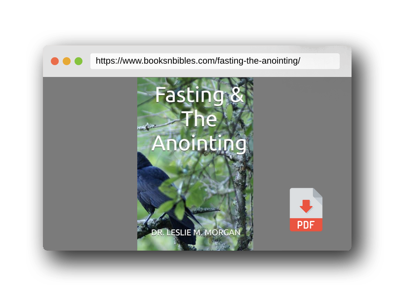 PDF Preview of the book Fasting & The Anointing