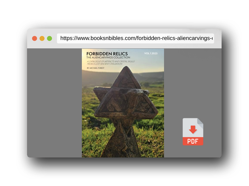 PDF Preview of the book Forbidden Relics - Aliencarvings Collection Volume 1