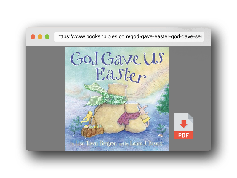 PDF Preview of the book God Gave Us Easter (God Gave Us Series)