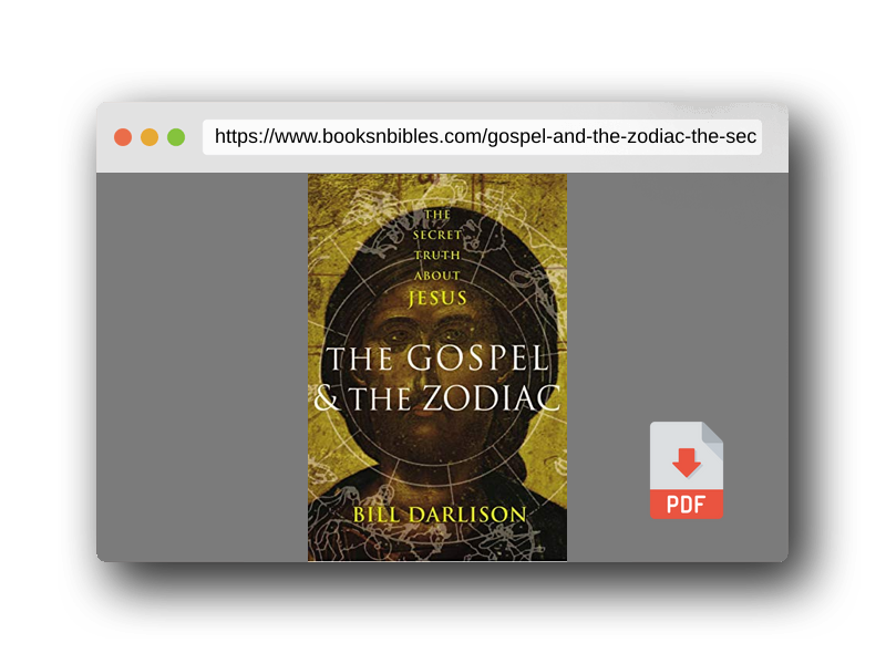 PDF Preview of the book Gospel and the Zodiac: The Secret Truth about Jesus