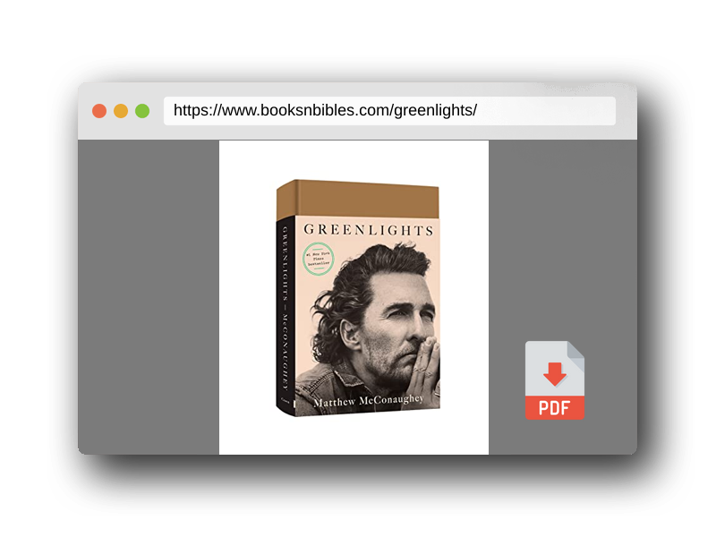 PDF Preview of the book Greenlights