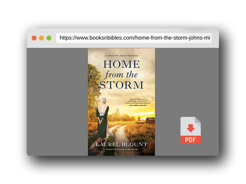 PDF Preview of the book Home from the Storm (A Johns Mill Amish Romance)