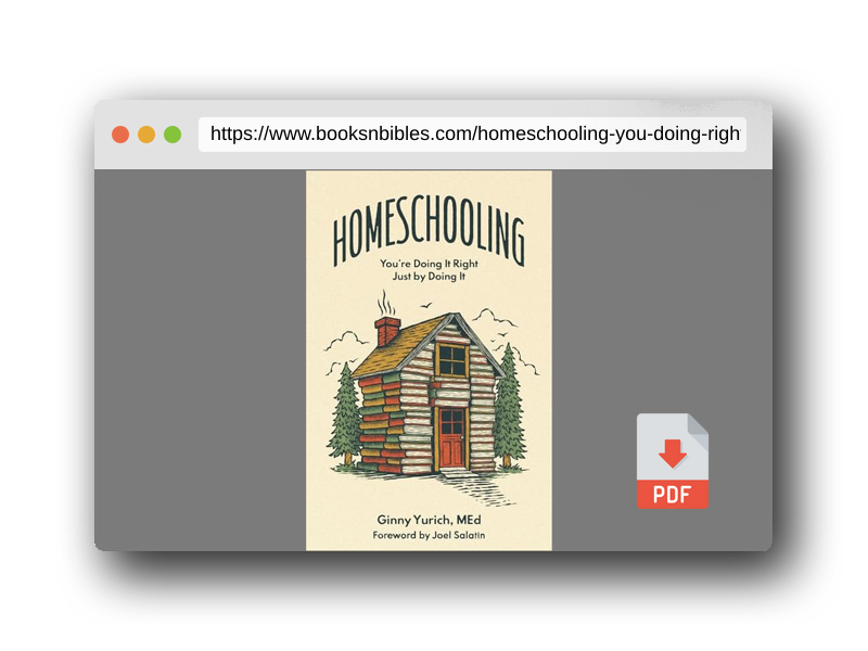 PDF Preview of the book Homeschooling: You're Doing It Right Just by Doing It