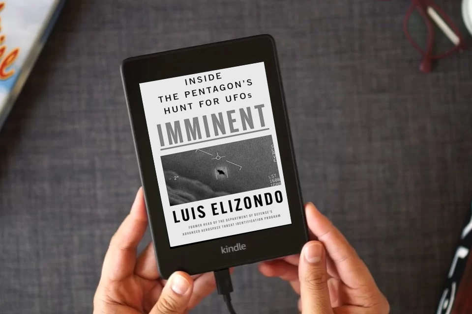 Read Online Imminent: Inside the Pentagon's Hunt for UFOs as a Kindle eBook