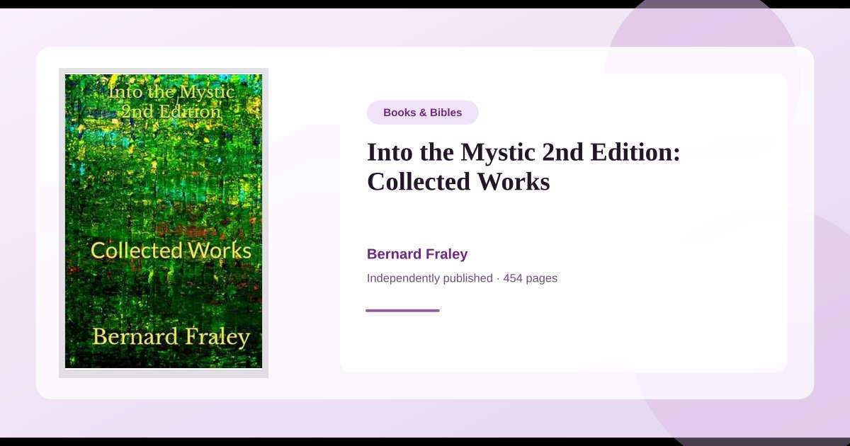 Book Into the Mystic 2nd Edition: Collected Works → Download and Print ...