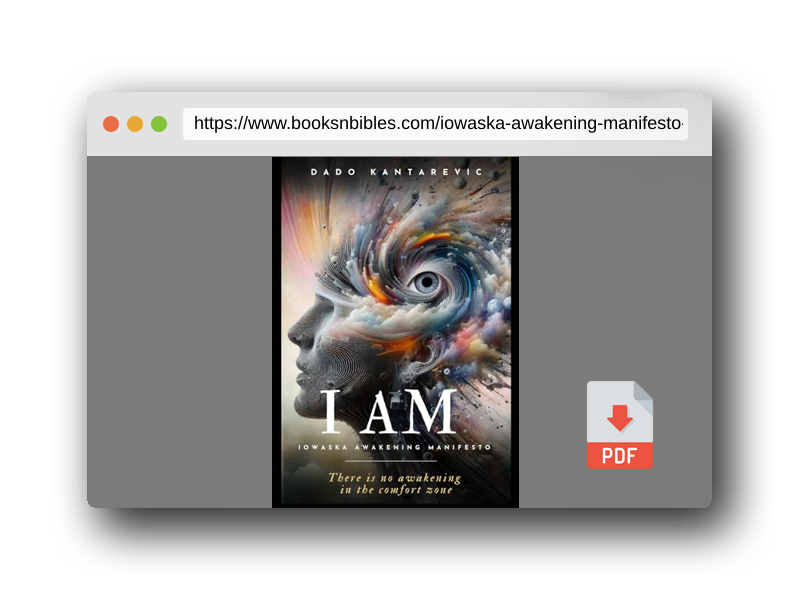 PDF Preview of the book I AM: Iowaska Awakening Manifesto: Spiritual Journey Towards Inner Transformation and Enlightenment