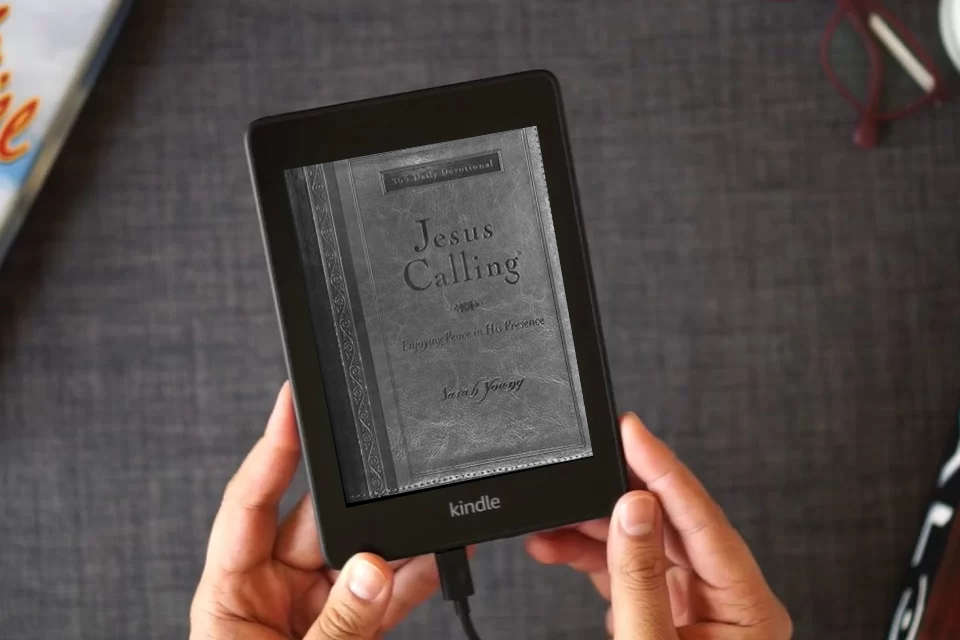 Read Online Jesus Calling, Large Text Brown Leathersoft, with Full Scriptures: Enjoying Peace in His Presence (A 365-Day Devotional) as a Kindle eBook