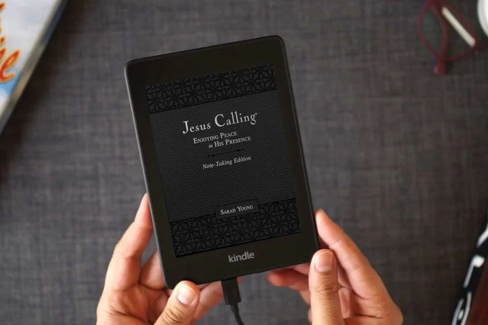Read Online Jesus Calling Note-Taking Edition, Leathersoft, Black, with Full Scriptures: Enjoying Peace in His Presence (A 365-Day Devotional and Prayer Journal) as a Kindle eBook