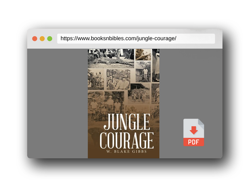 PDF Preview of the book JUNGLE COURAGE