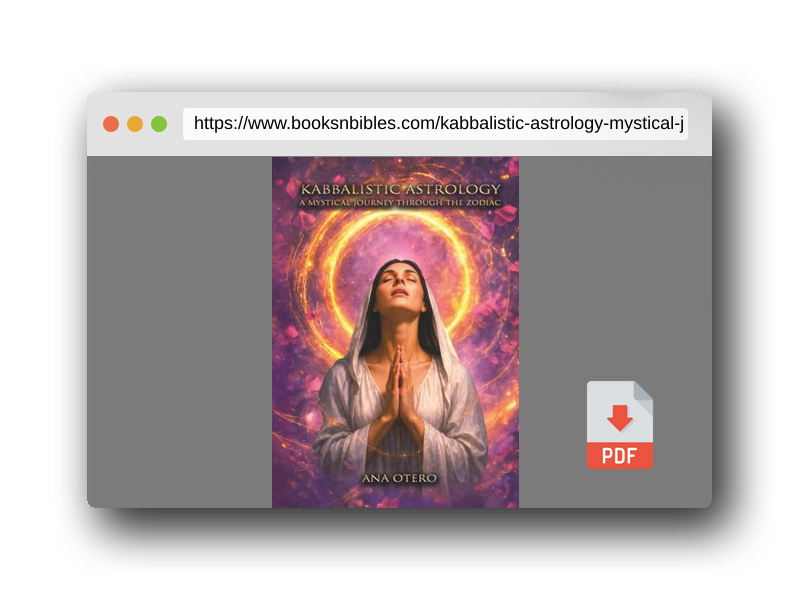 PDF Preview of the book Kabbalistic Astrology: A Mystical Journey Through the Zodiac