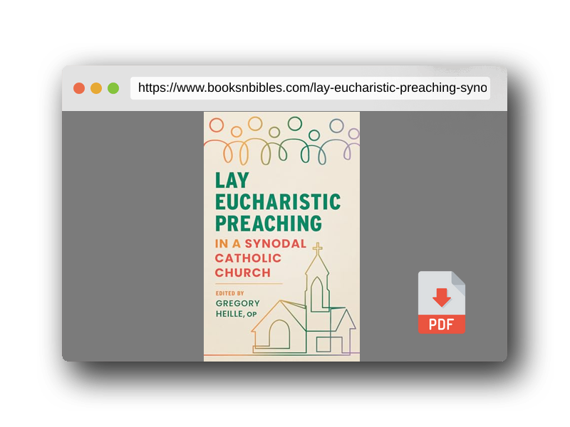 PDF Preview of the book Lay Eucharistic Preaching in a Synodal Catholic Church