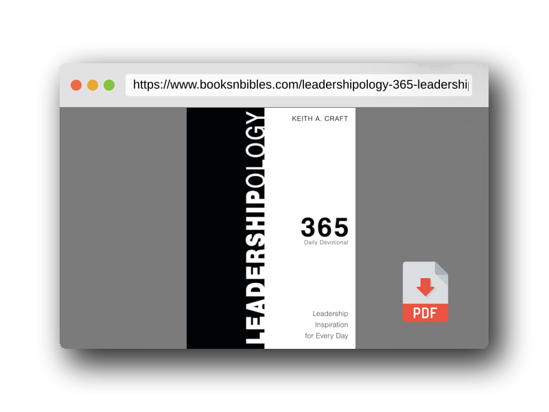 PDF Preview of the book Leadershipology 365: Leadership Inspiration for Every Day