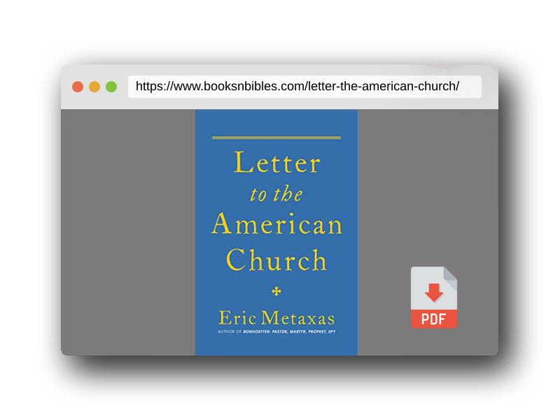 PDF Preview of the book Letter to the American Church