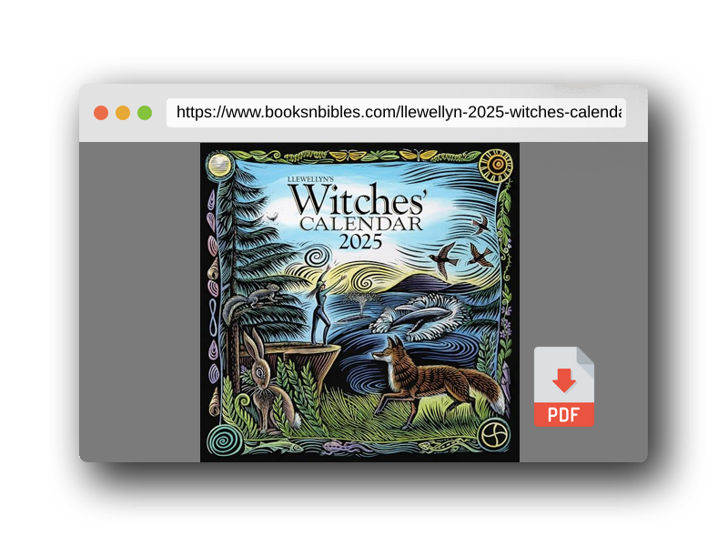 PDF Preview of the book Llewellyn's 2025 Witches' Calendar (Llewellyn's 2025 Calendars, Almanacs & Datebooks, 15)