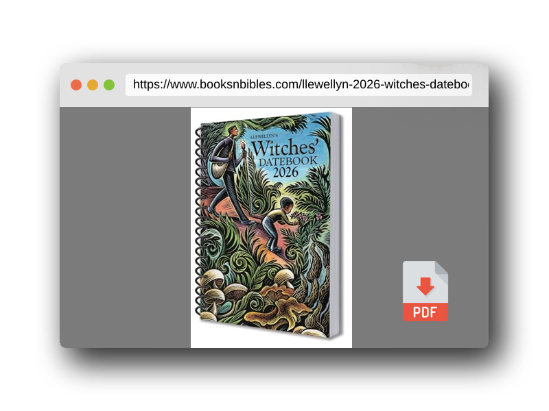 PDF Preview of the book Llewellyn's 2026 Witches' Datebook (Llewellyn's 2026 Calendars, Almanacs & Datebooks, 16)