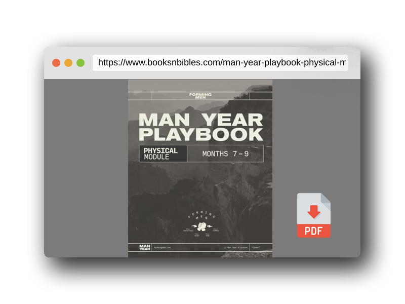 PDF Preview of the book Man Year Playbook: Physical Module