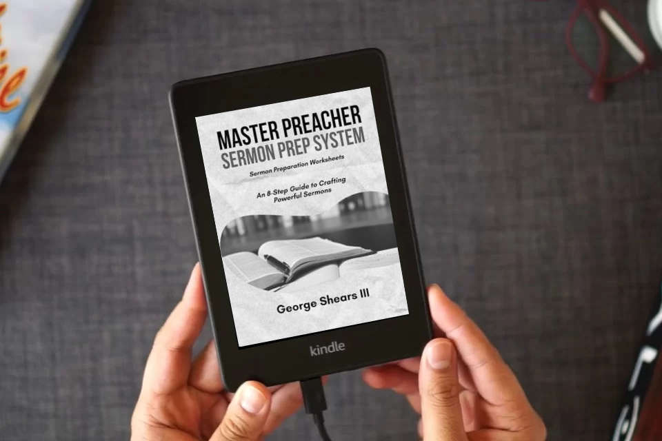 Read Online Master Preacher Sermon Prep System: An 8-Step Guide to Crafting Powerful Sermons as a Kindle eBook