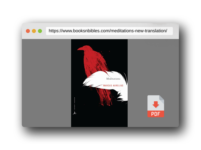 PDF Preview of the book Meditations: A New Translation