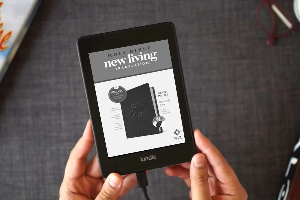 Read Online NLT Personal Size Giant Print Bible, Filament Enabled (LeatherLike, Aurora Cranberry, Indexed, Red Letter) as a Kindle eBook