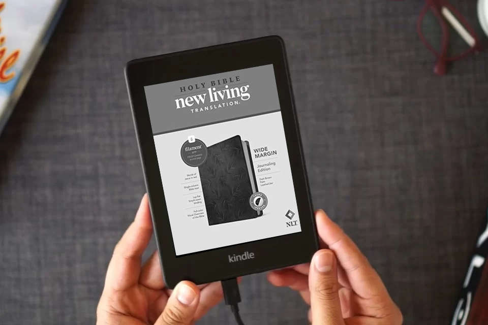 Read Online NLT Wide Margin Bible, Filament Enabled (LeatherLike, Dark Brown Palm, Indexed, Red Letter) as a Kindle eBook