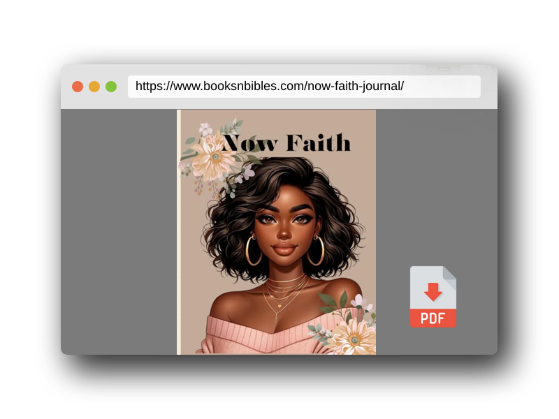 PDF Preview of the book Now Faith Journal