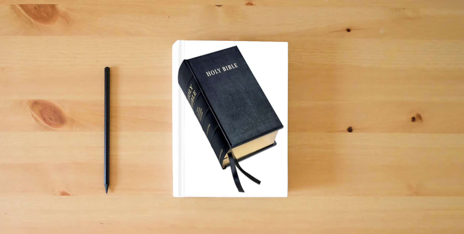 The book NRSV Lectern Bible with Apocrypha, Black Imitation Leather over Boards, NR932:TAB: Anglicized Edition is on the table