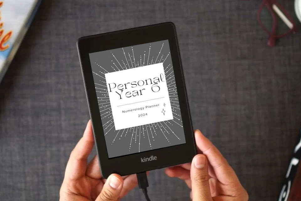 Read Online Numerology Planner 2024: Year 6 as a Kindle eBook