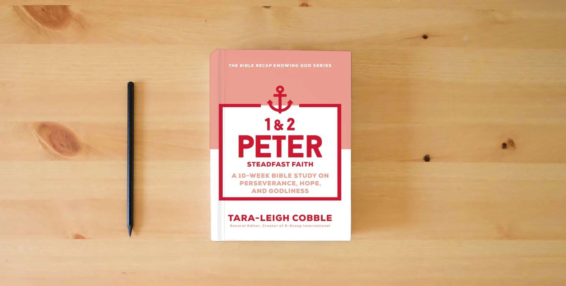 The book 1 & 2 Peter: ―Includes Daily Readings, Teachings, Questions, Scripture Memory (Individual or Small Group Use) (The Bible Recap Knowing God Series) is on the table
