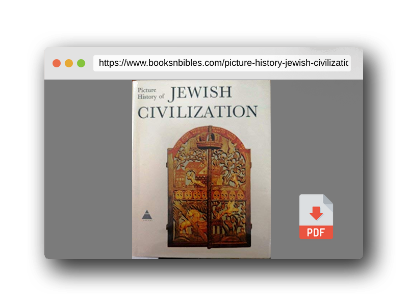 PDF Preview of the book Picture history of Jewish civilization