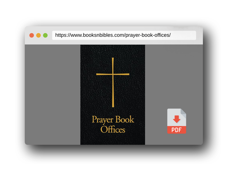 PDF Preview of the book Prayer Book Offices