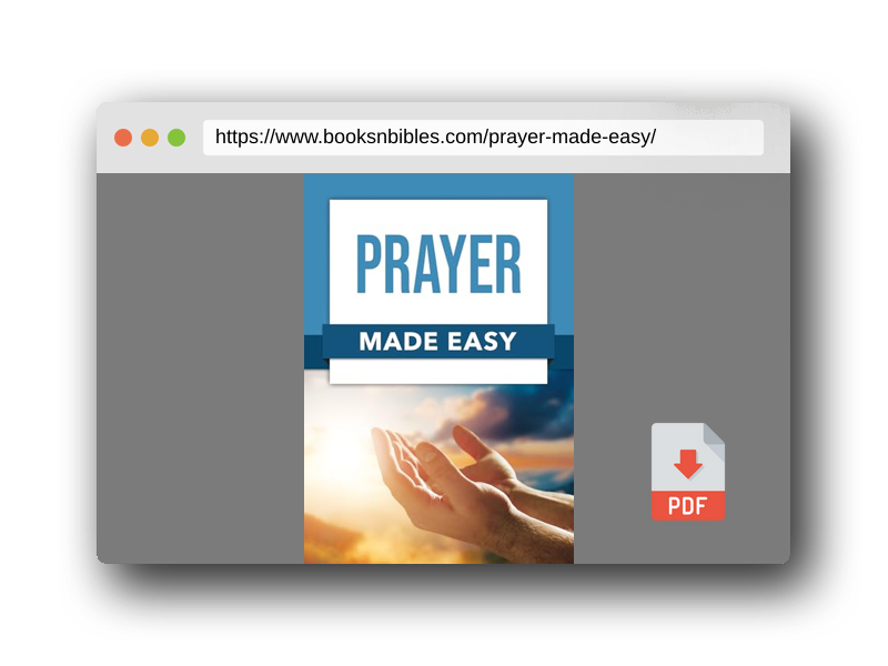 PDF Preview of the book Prayer Made Easy