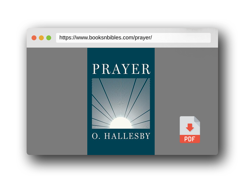 PDF Preview of the book Prayer