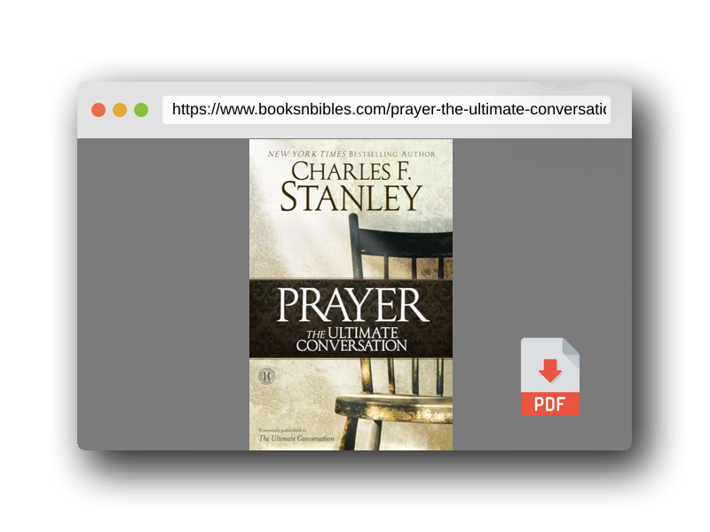 PDF Preview of the book Prayer: The Ultimate Conversation