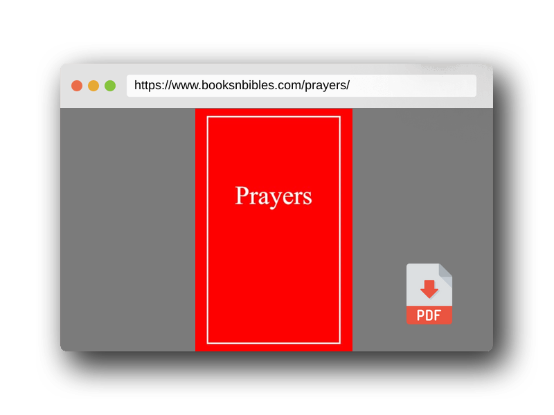 PDF Preview of the book Prayers